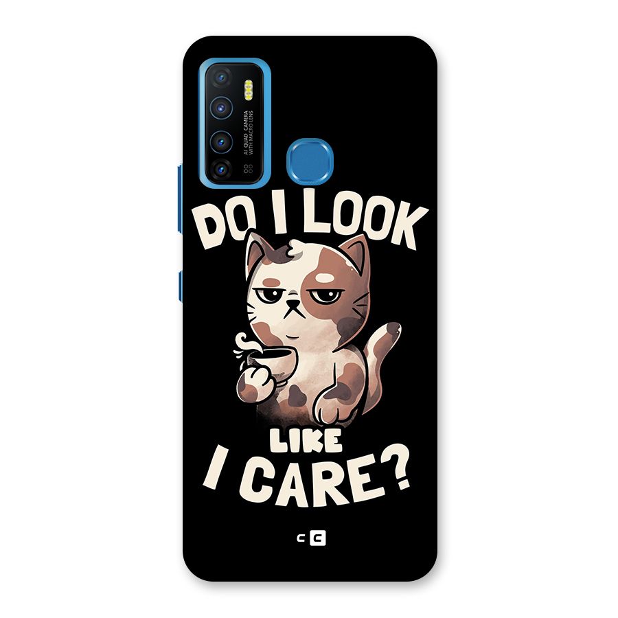 Cat Look Like Care Back Case for Infinix Hot 9