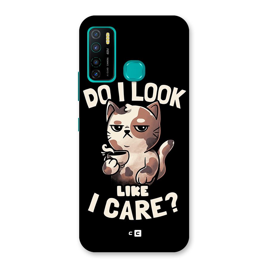 Cat Look Like Care Back Case for Infinix Hot 9 Pro
