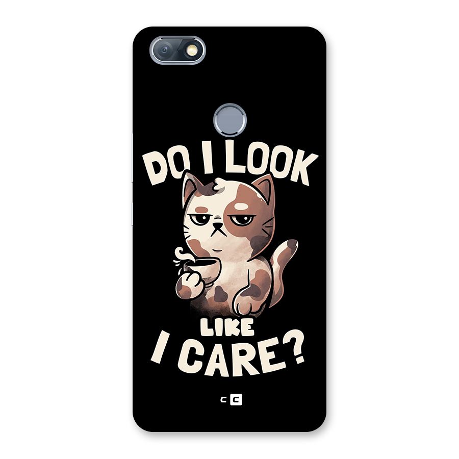 Cat Look Like Care Back Case for Infinix Note 5