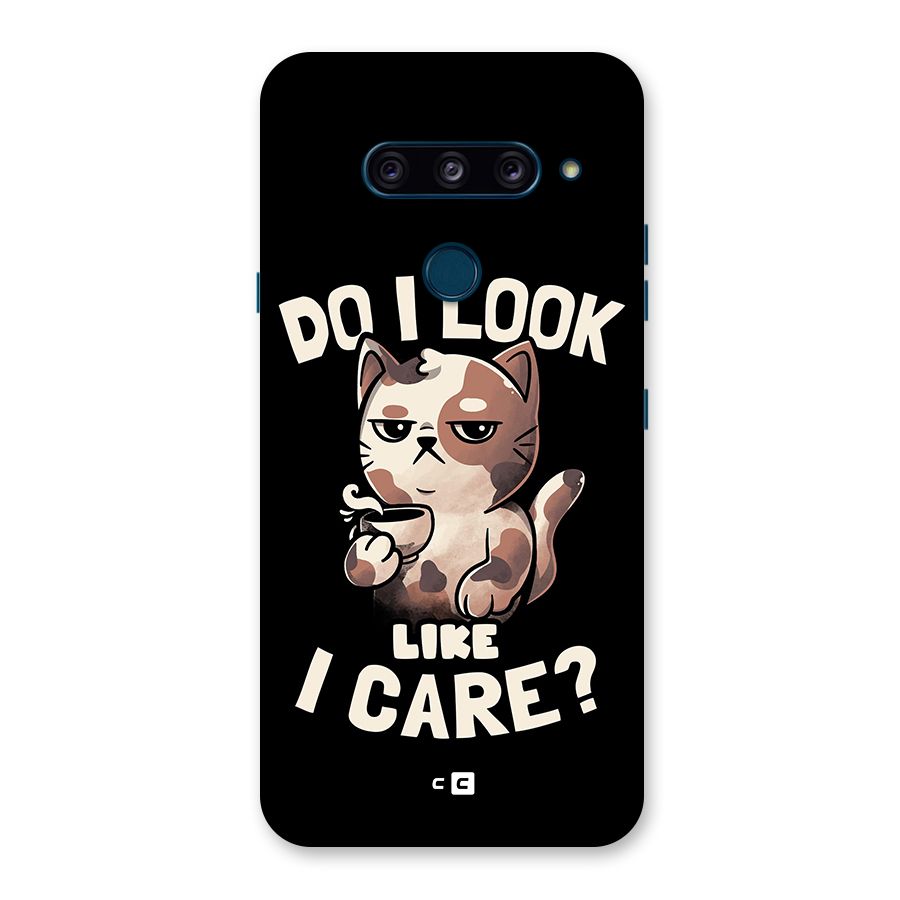 Cat Look Like Care Back Case for LG  V40 ThinQ