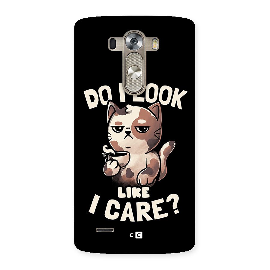 Cat Look Like Care Back Case for LG G3