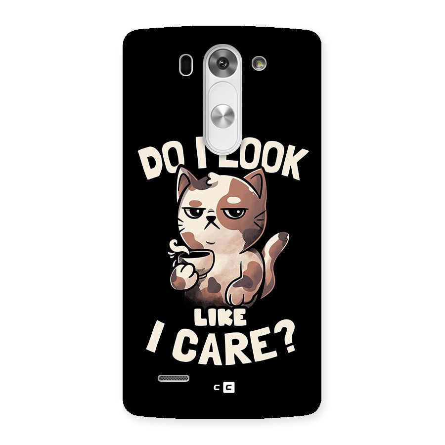 Cat Look Like Care Back Case for LG G3 Beat