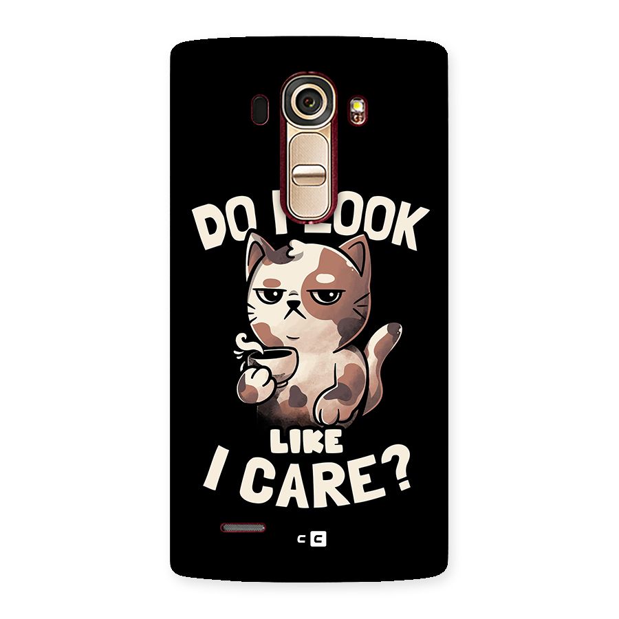 Cat Look Like Care Back Case for LG G4