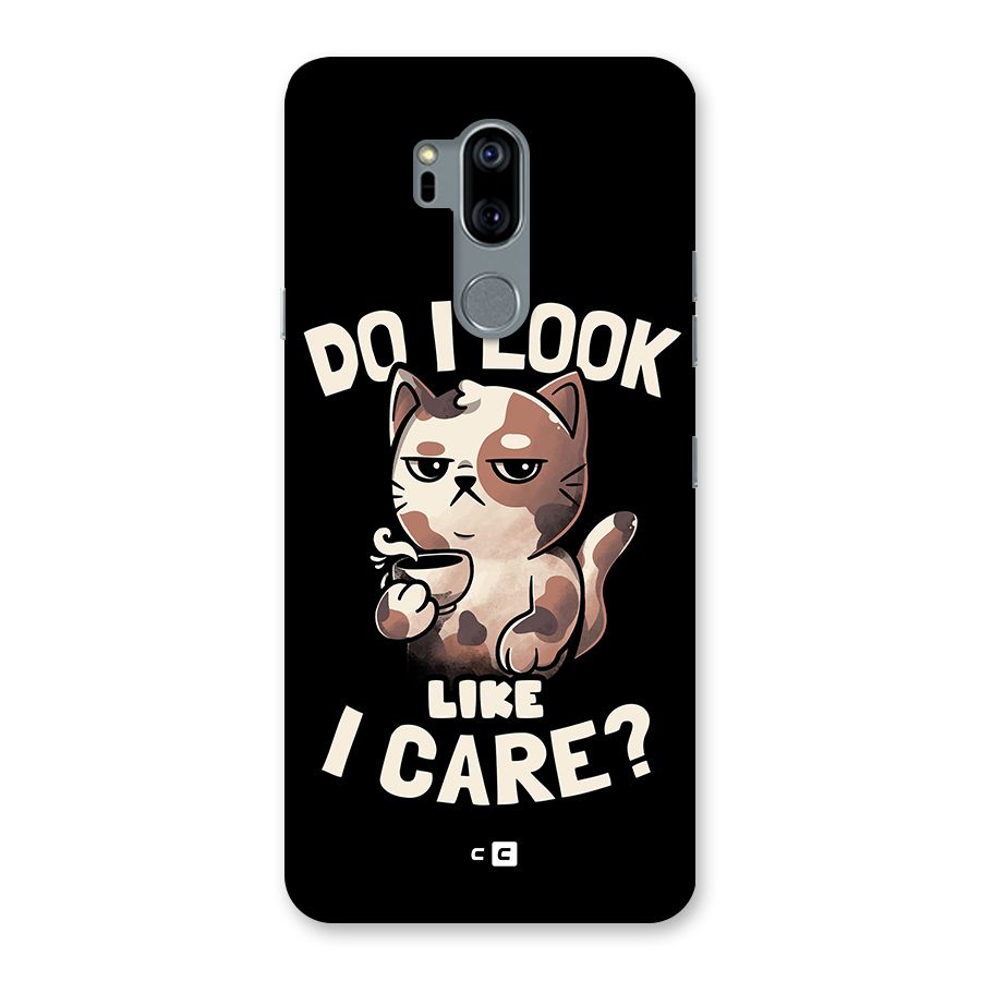 Cat Look Like Care Back Case for LG G7