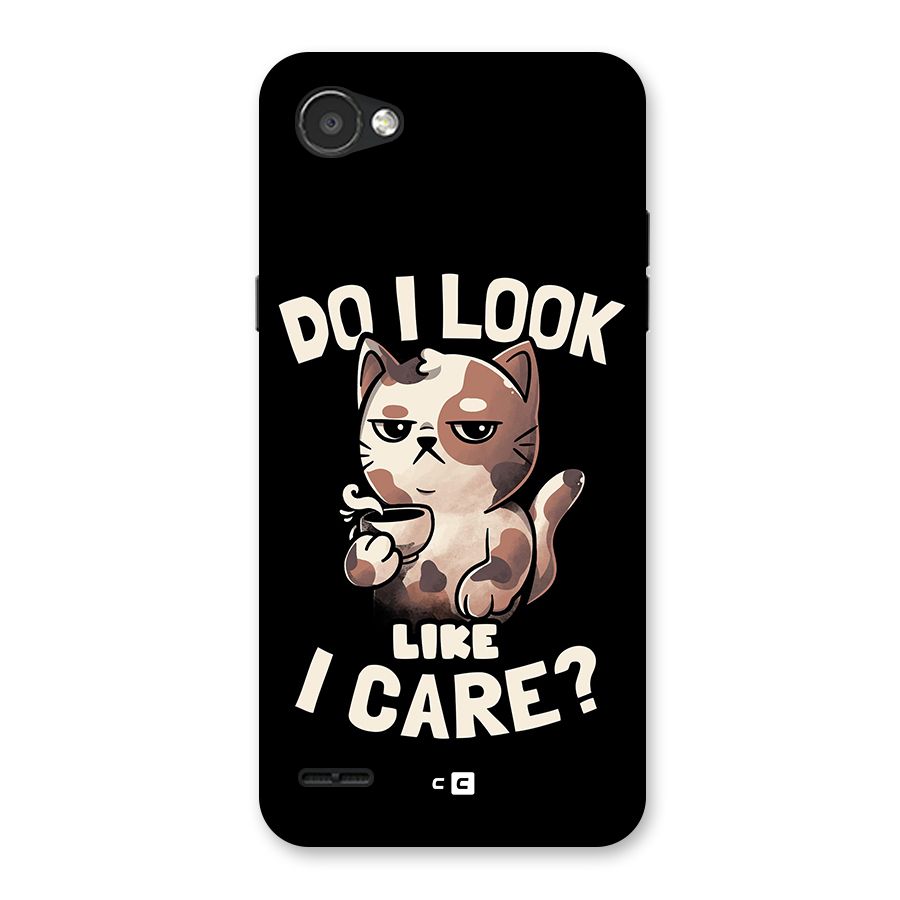 Cat Look Like Care Back Case for LG Q6