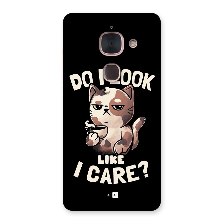 Cat Look Like Care Back Case for Le Max 2