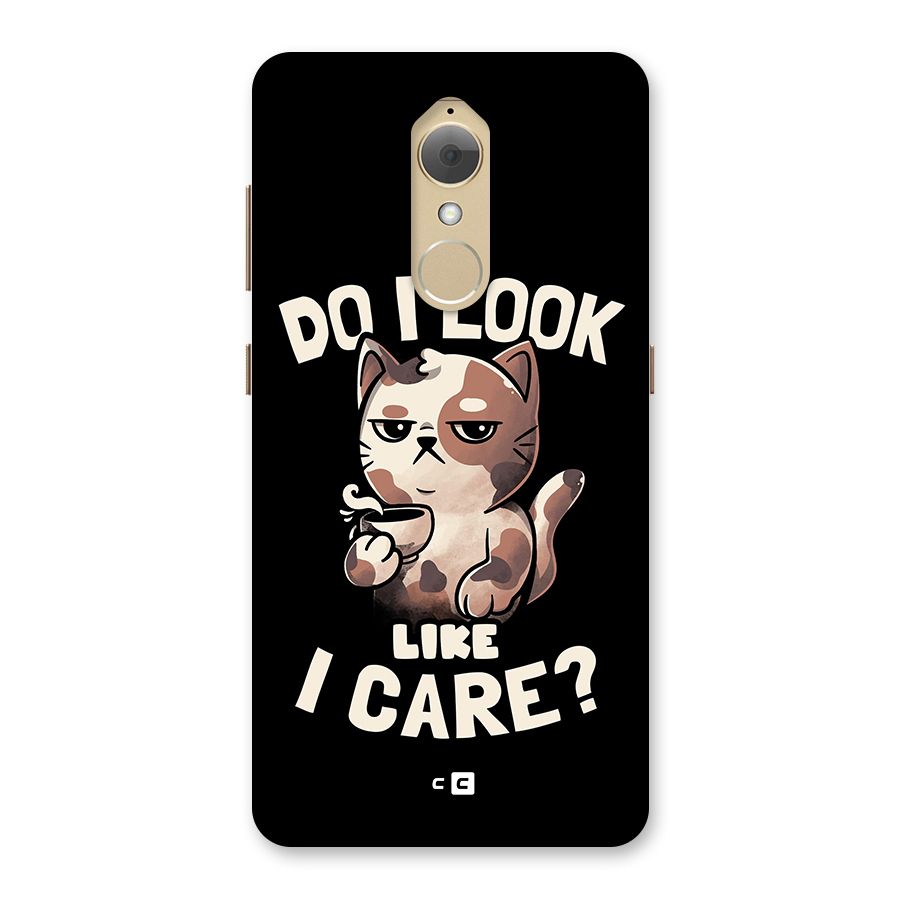 Cat Look Like Care Back Case for Lenovo K8