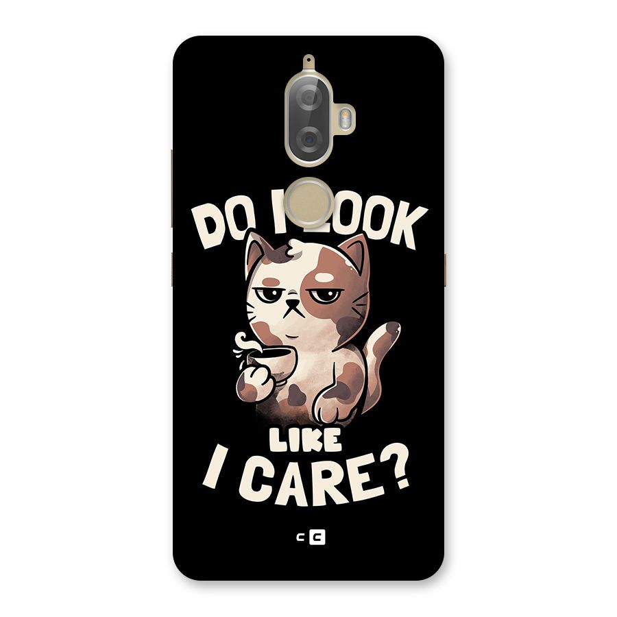 Cat Look Like Care Back Case for Lenovo K8 Plus