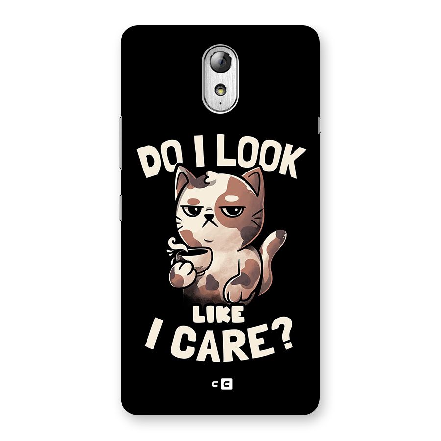 Cat Look Like Care Back Case for Lenovo Vibe P1M