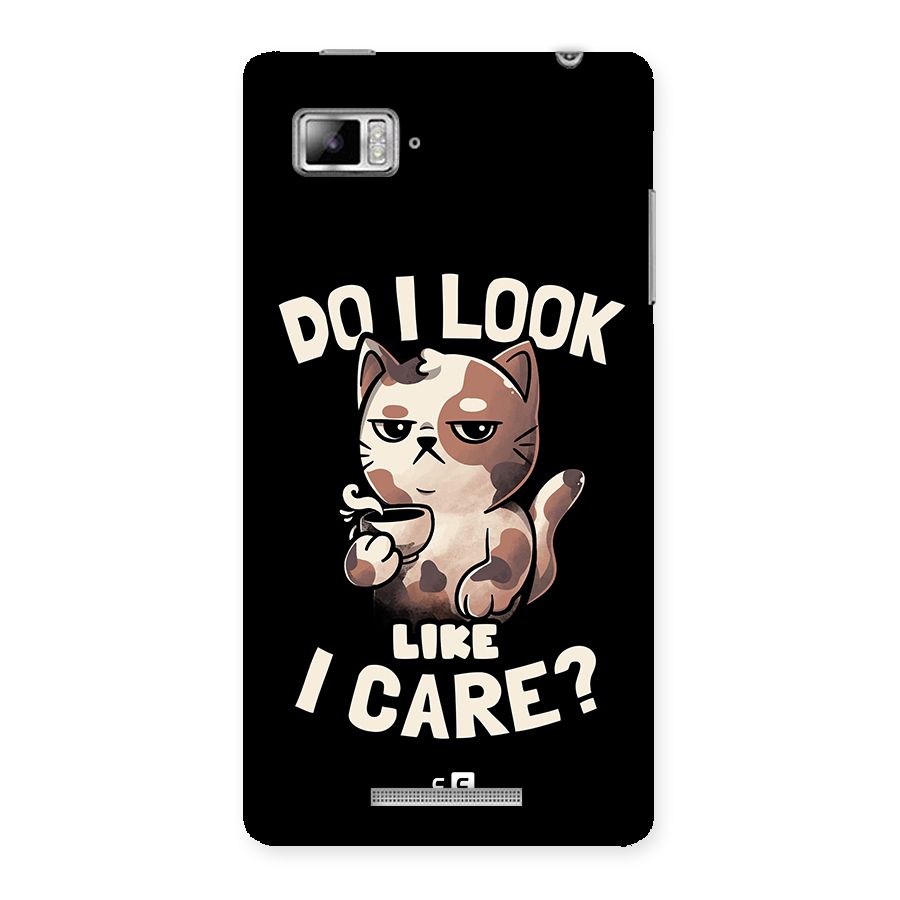 Cat Look Like Care Back Case for Lenovo Vibe Z K910
