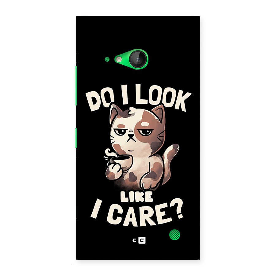 Cat Look Like Care Back Case for Lumia 730