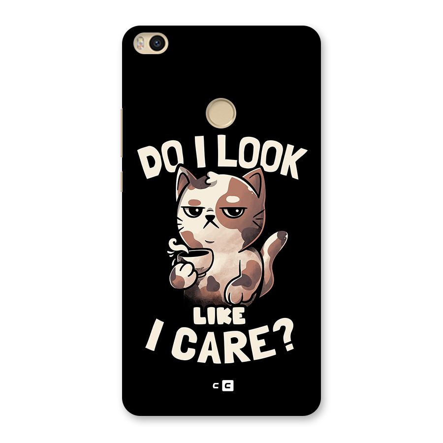 Cat Look Like Care Back Case for Mi Max 2