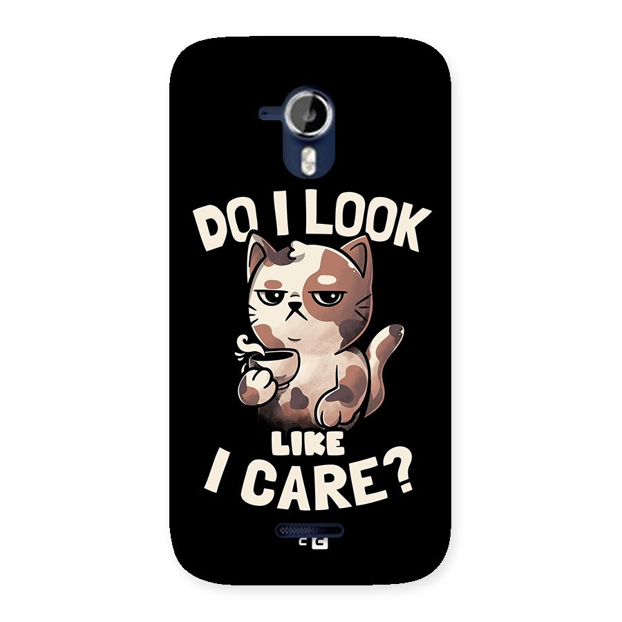 Cat Look Like Care Back Case for Micromax Canvas Magnus A117