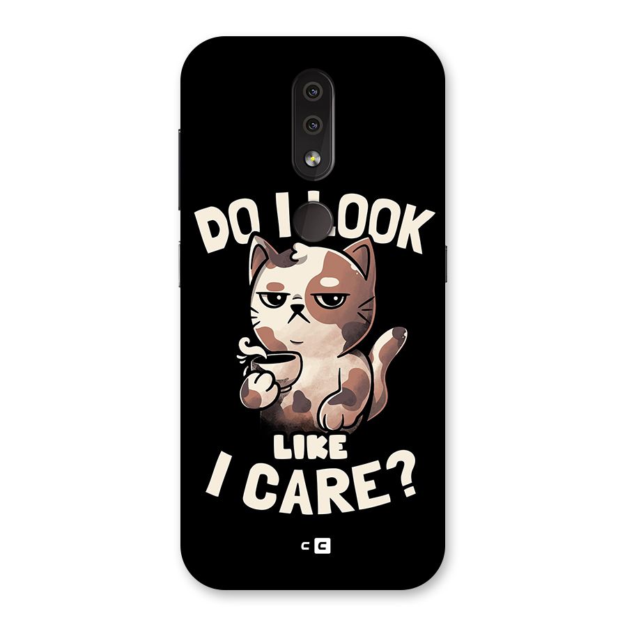 Cat Look Like Care Back Case for Nokia 4.2