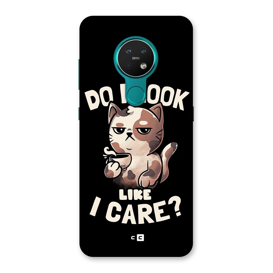 Cat Look Like Care Back Case for Nokia 7.2