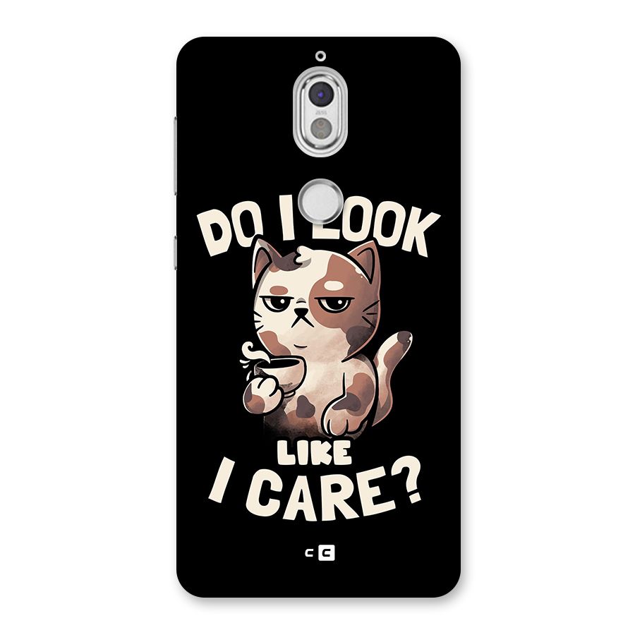 Cat Look Like Care Back Case for Nokia 7