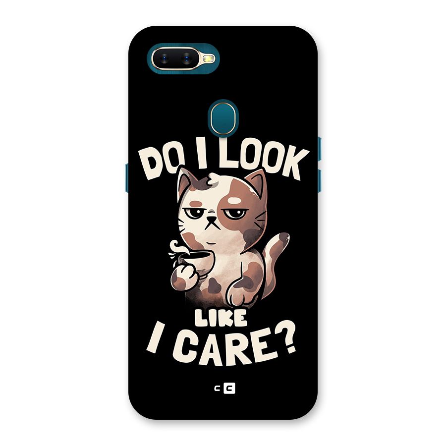 Cat Look Like Care Back Case for Oppo A12s