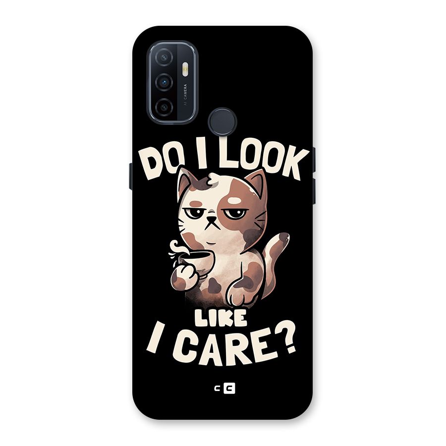 Cat Look Like Care Back Case for Oppo A32