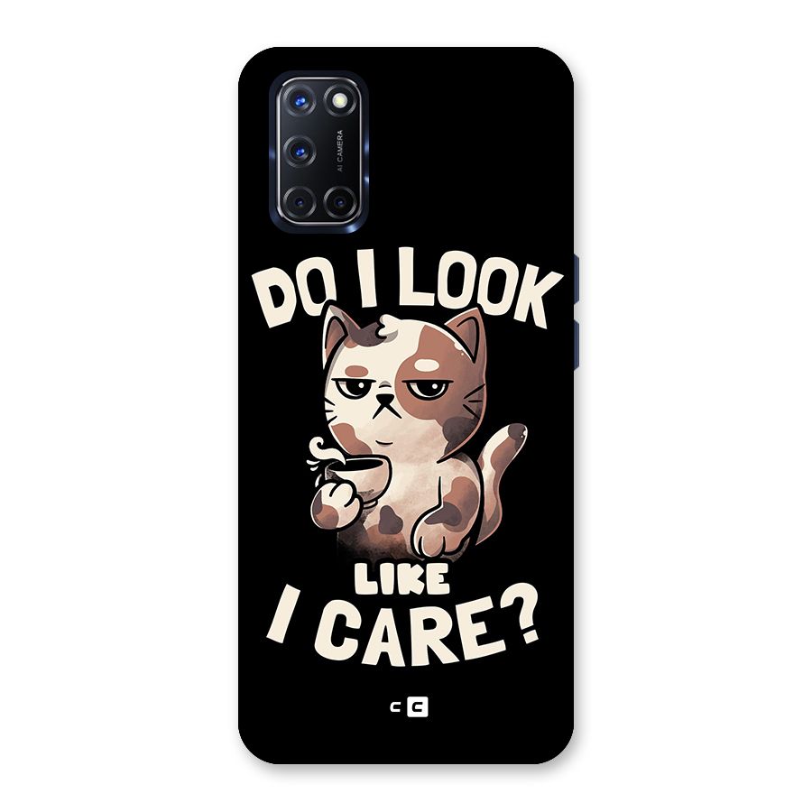Cat Look Like Care Back Case for Oppo A52