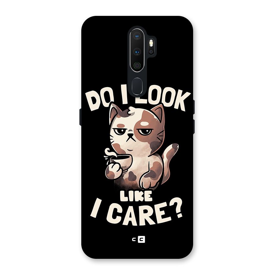 Cat Look Like Care Back Case for Oppo A5 (2020)