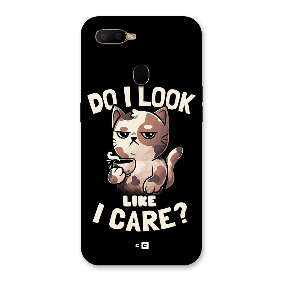 Cat Look Like Care Back Case for Oppo A5s