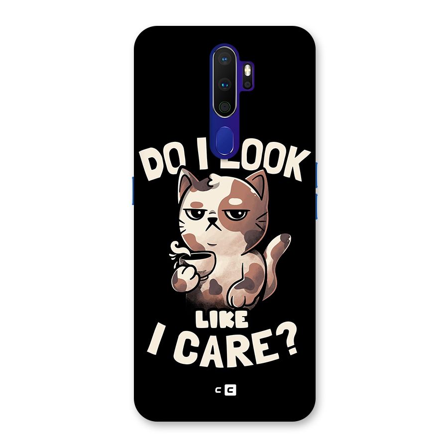 Cat Look Like Care Back Case for Oppo A9 (2020)