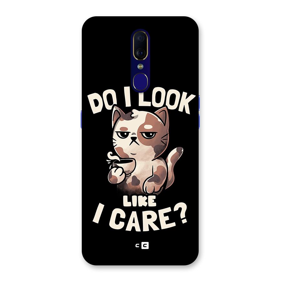 Cat Look Like Care Back Case for Oppo F11