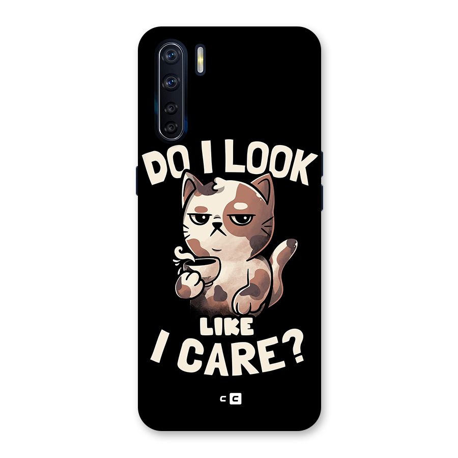 Cat Look Like Care Back Case for Oppo F15