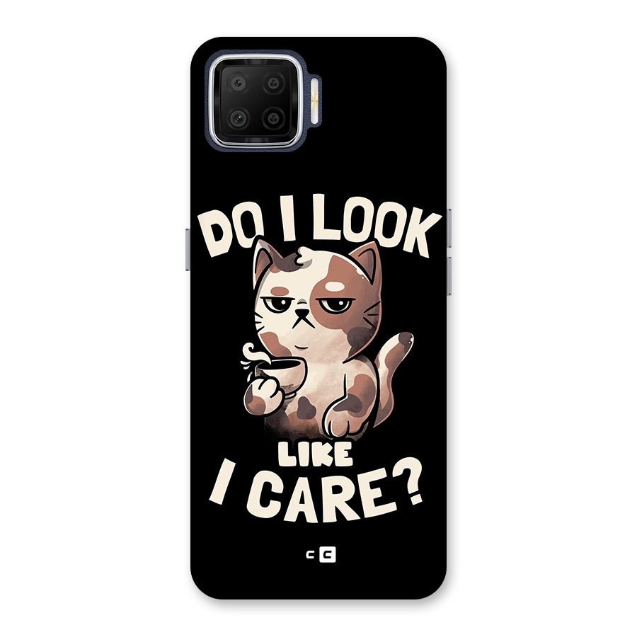 Cat Look Like Care Back Case for Oppo F17
