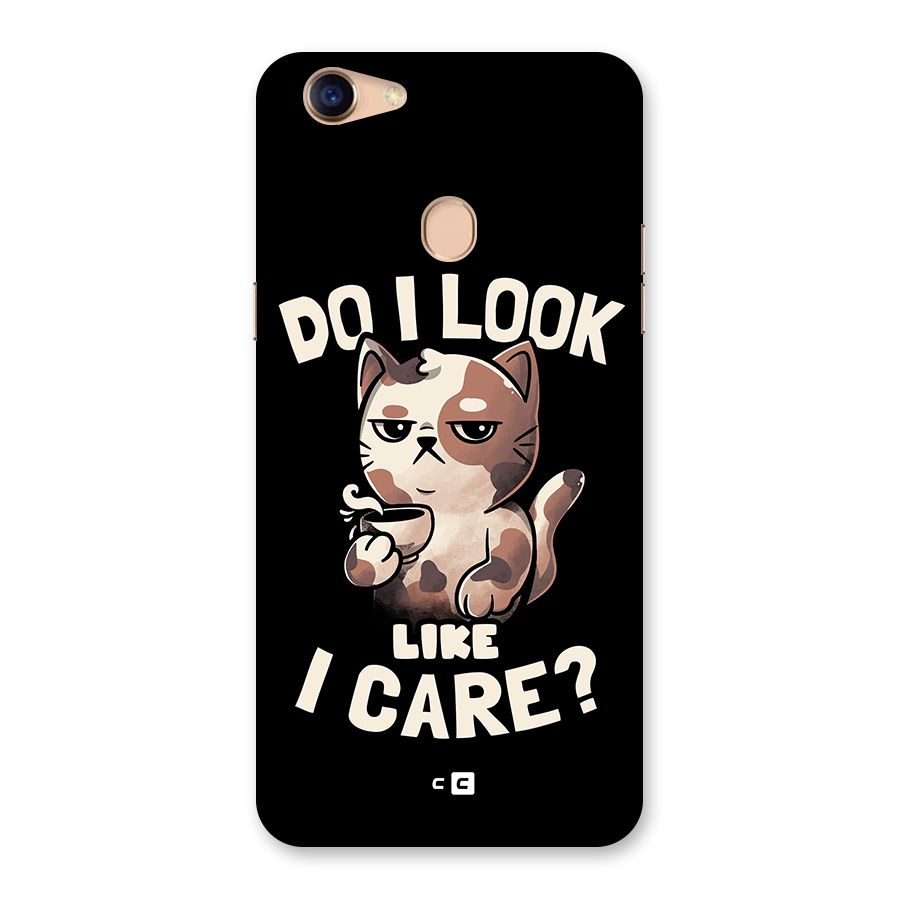 Cat Look Like Care Back Case for Oppo F5