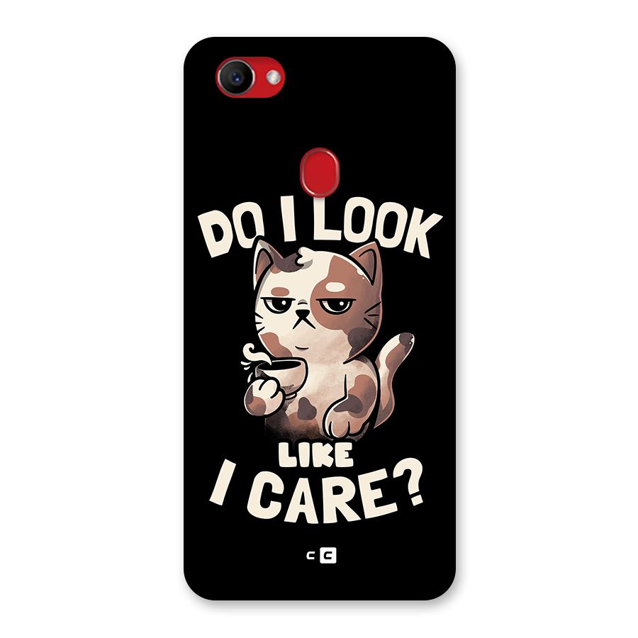 Cat Look Like Care Back Case for Oppo F7