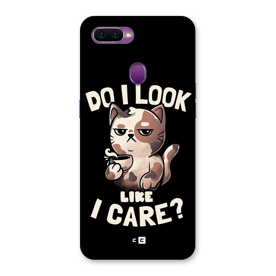 Cat Look Like Care Back Case for Oppo F9