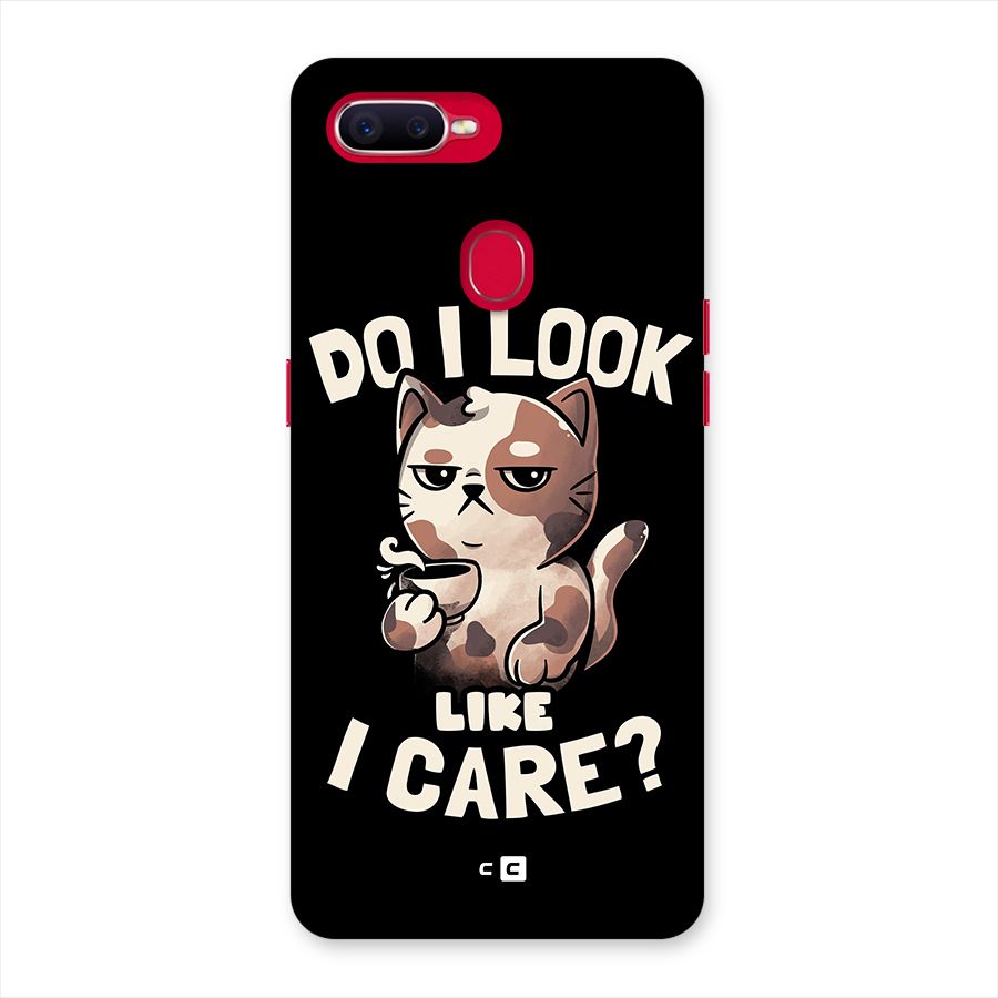 Cat Look Like Care Back Case for Oppo F9 Pro