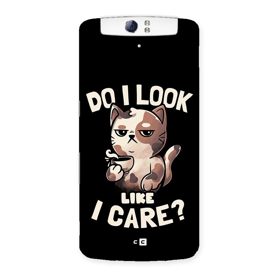 Cat Look Like Care Back Case for Oppo N1