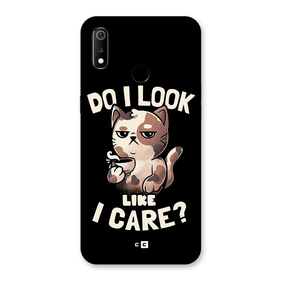 Cat Look Like Care Back Case for Realme 3