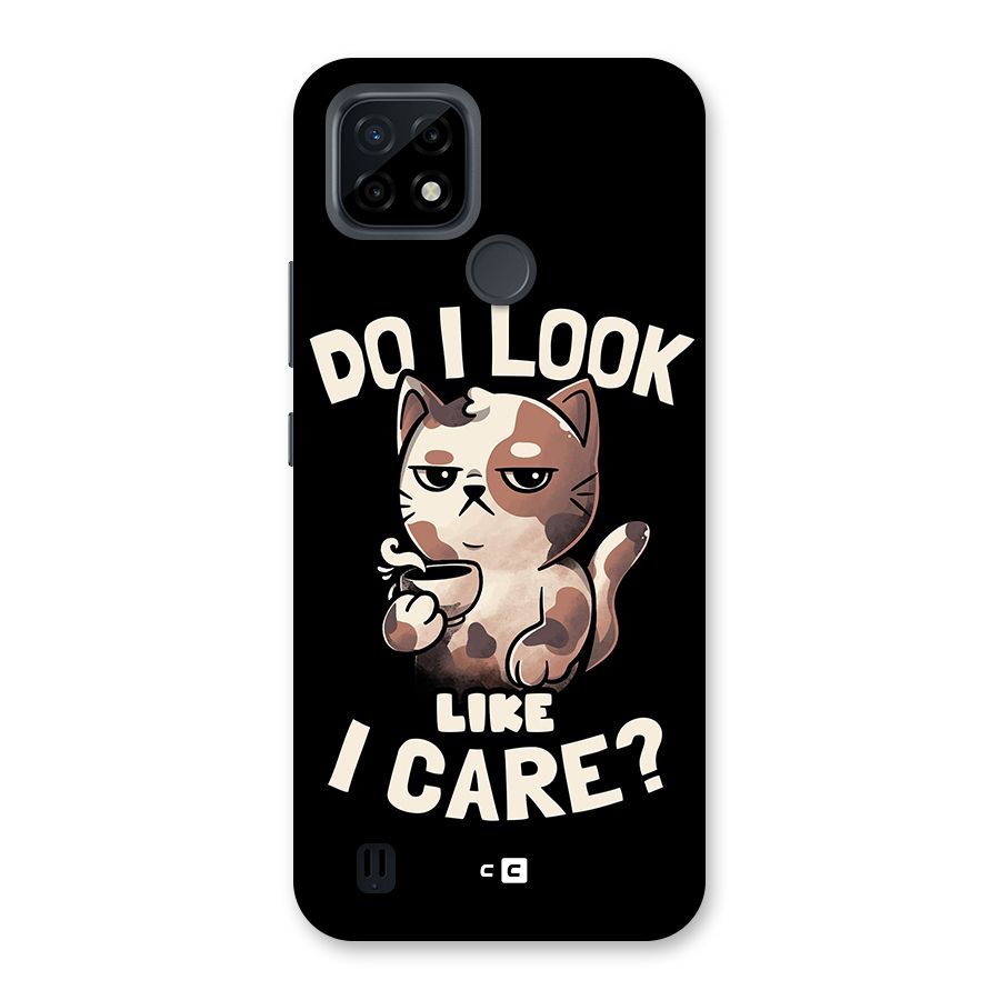 Cat Look Like Care Back Case for Realme C21