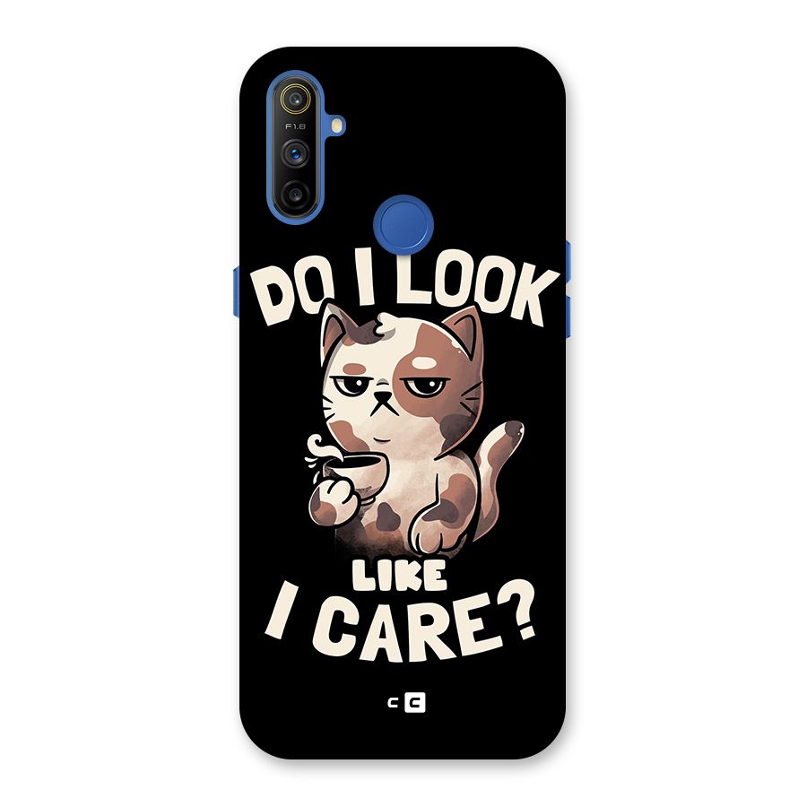 Cat Look Like Care Back Case for Realme Narzo 10A
