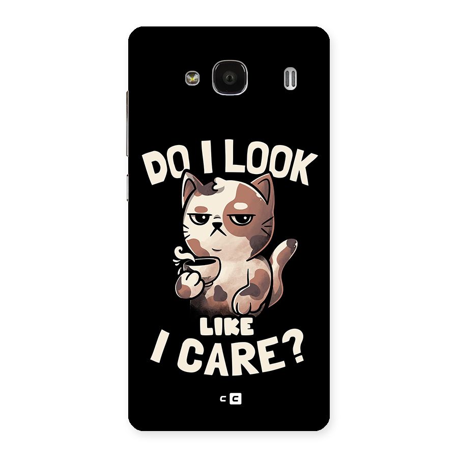 Cat Look Like Care Back Case for Redmi 2s