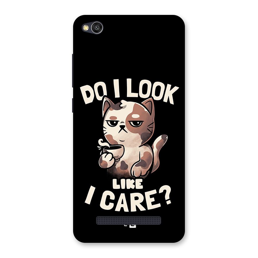Cat Look Like Care Back Case for Redmi 4A