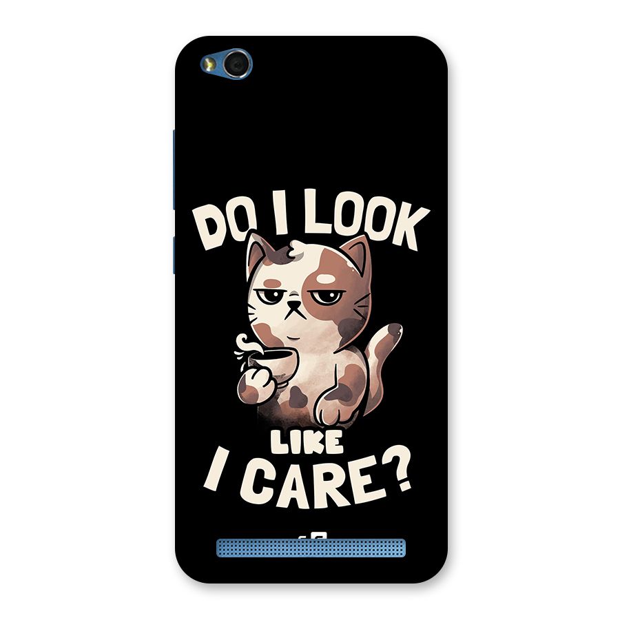 Cat Look Like Care Back Case for Redmi 5A