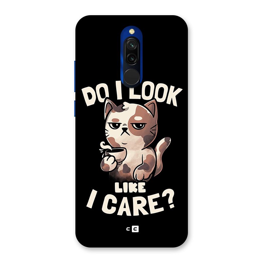 Cat Look Like Care Back Case for Redmi 8