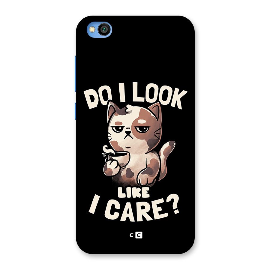 Cat Look Like Care Back Case for Redmi Go