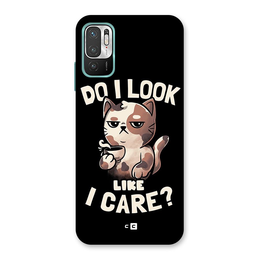 Cat Look Like Care Back Case for Redmi Note 10T 5G