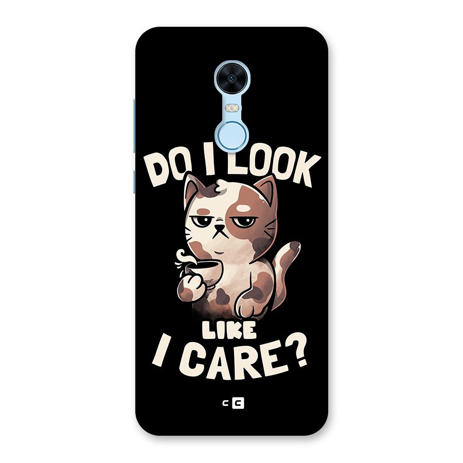 Cat Look Like Care Back Case for Redmi Note 5