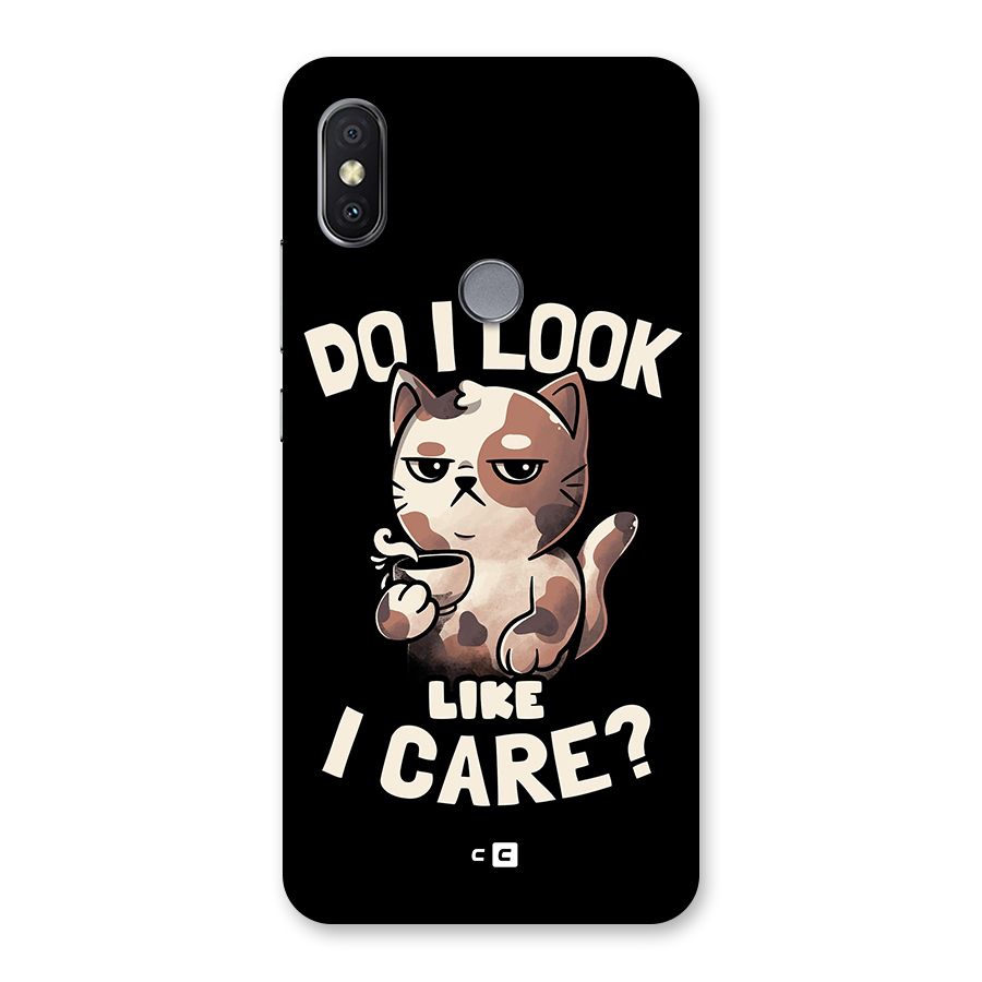 Cat Look Like Care Back Case for Redmi Y2