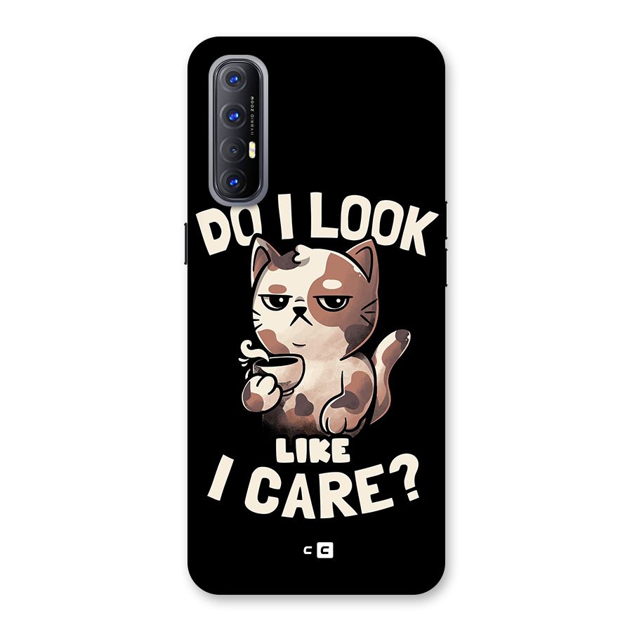 Cat Look Like Care Back Case for Reno3 Pro