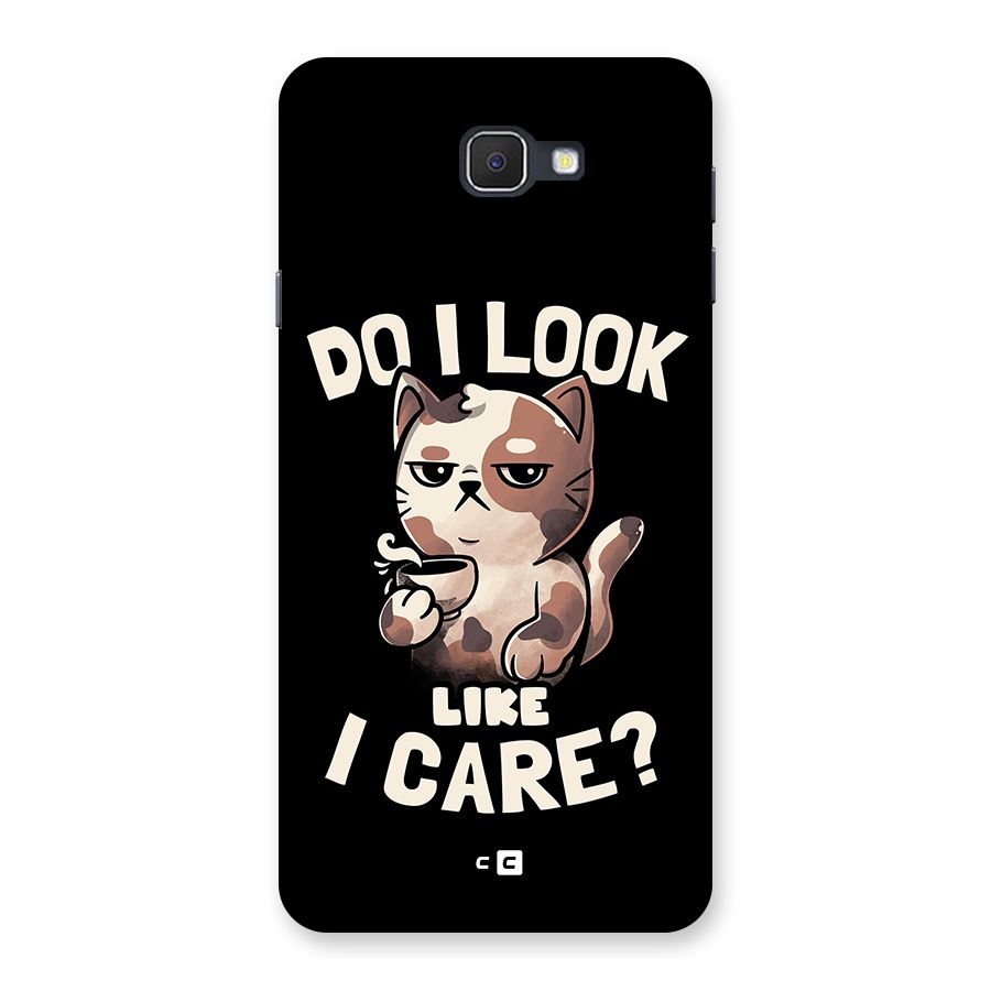 Cat Look Like Care Back Case for Samsung Galaxy J7 Prime