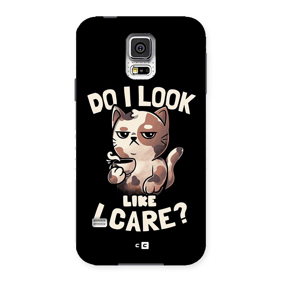 Cat Look Like Care Back Case for Samsung Galaxy S5