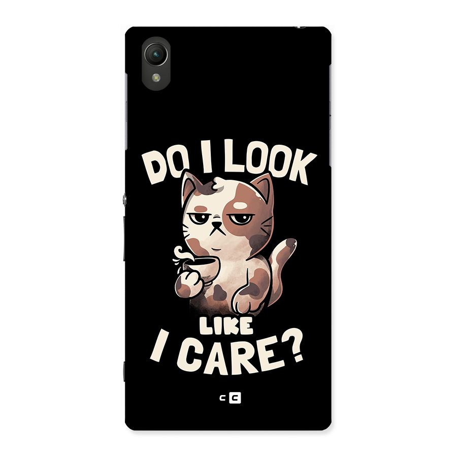 Cat Look Like Care Back Case for Sony Xperia Z1