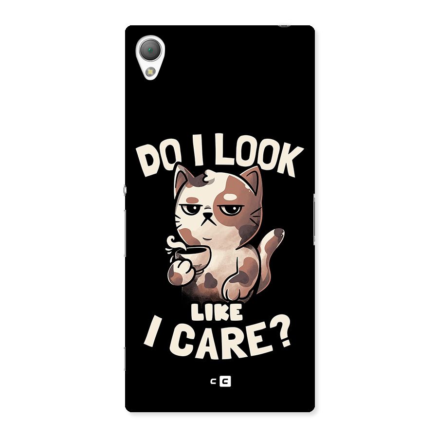 Cat Look Like Care Back Case for Sony Xperia Z3